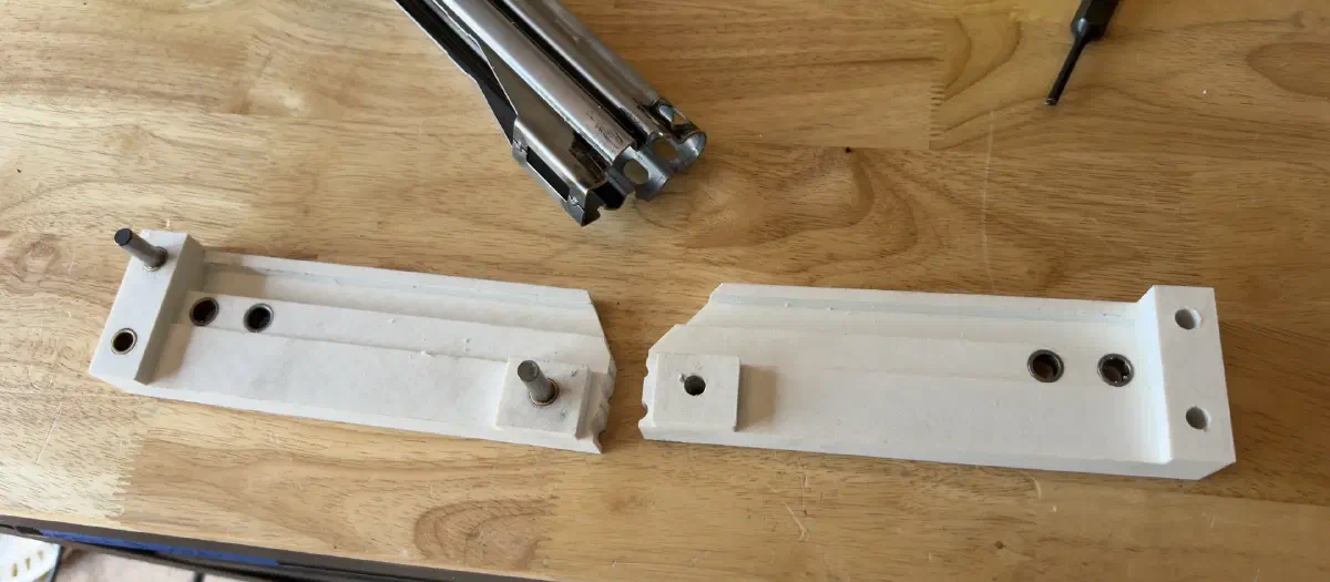 3D Print your own HK G3/CETME Magazine Release and Stock Pin Bushing Drilling Jig