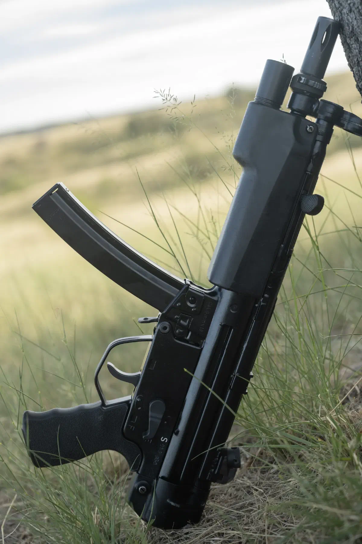 Finished MP5 in the grass