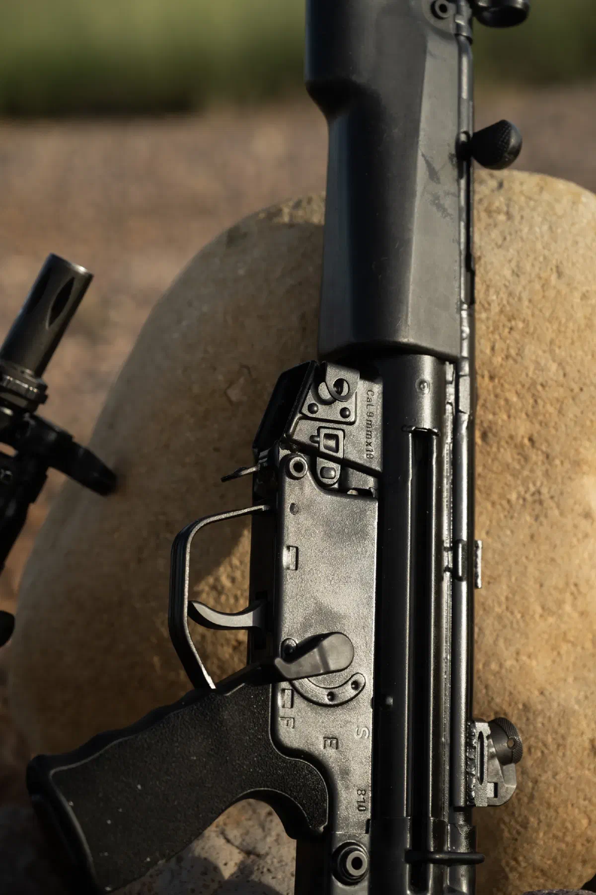 Trigger group and magwell detail
