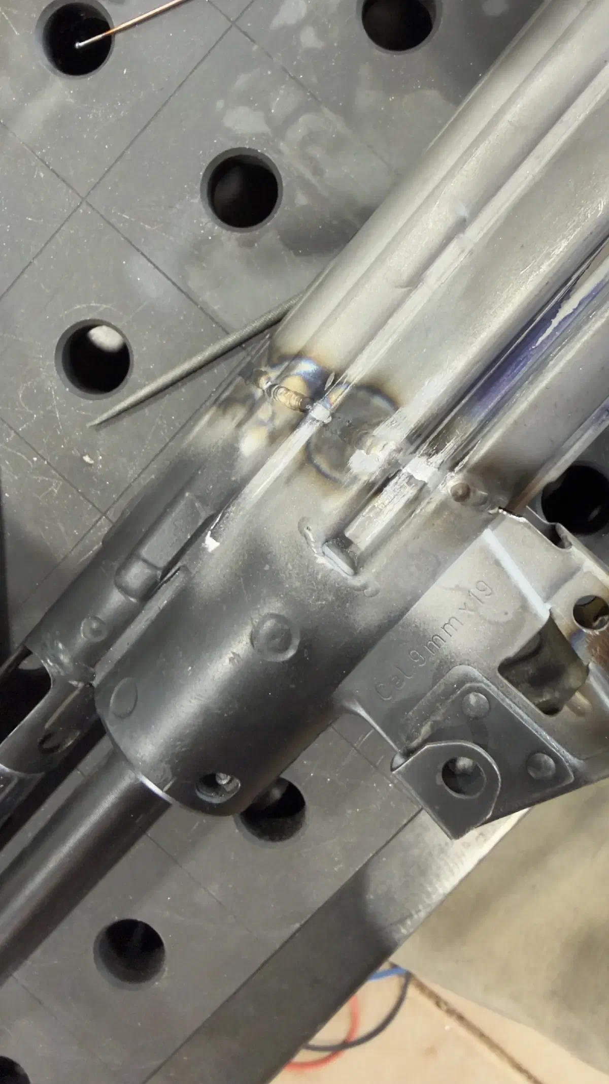 Dressing the weld