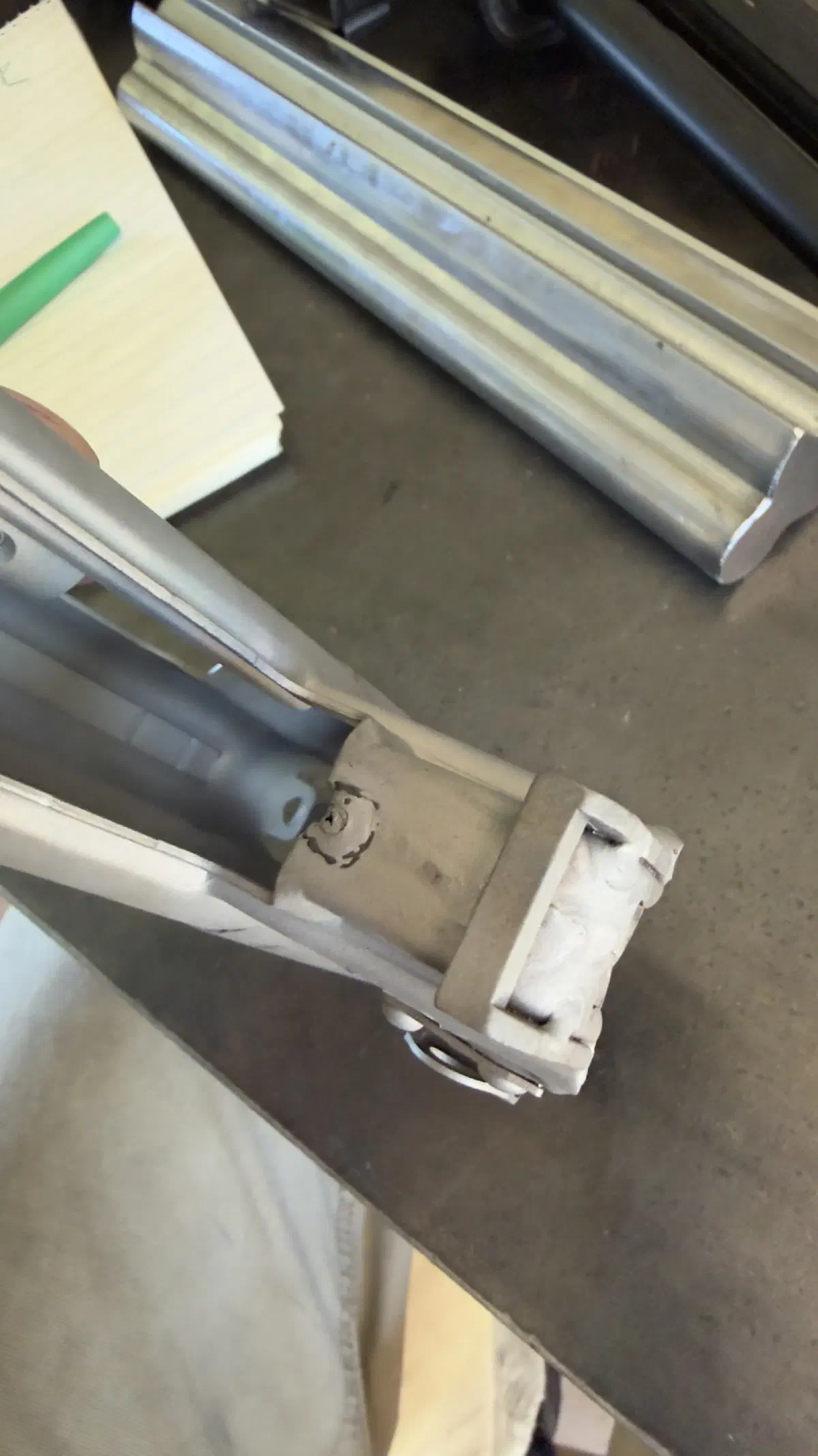 Rear seam issue, view 2