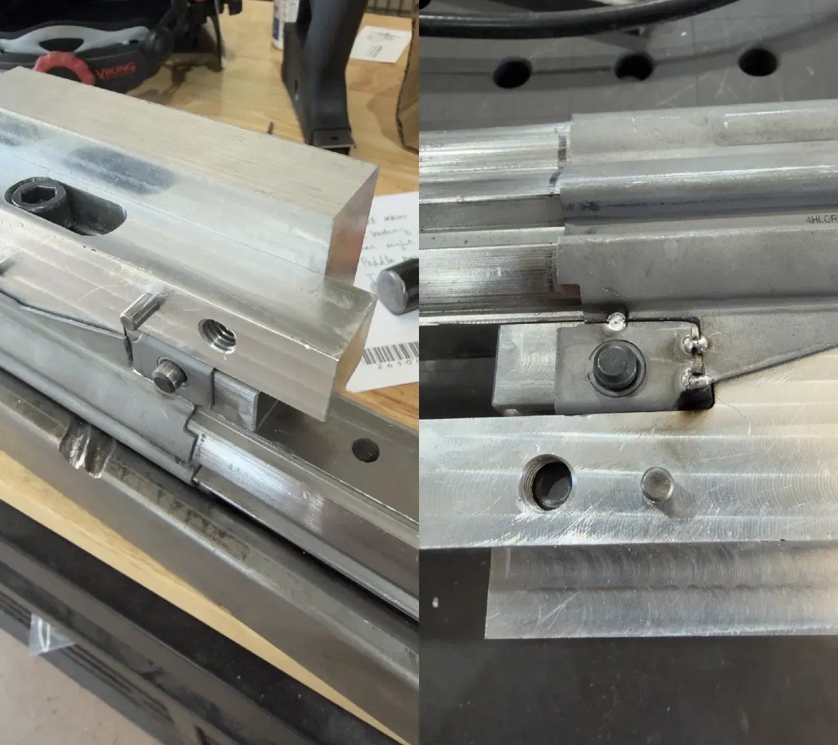 Center bit indexing off the magwell